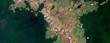 ESA - Immagine della settimana: Fiume Likouala-aux-Herbes, Congo (26 ottobre 2025)